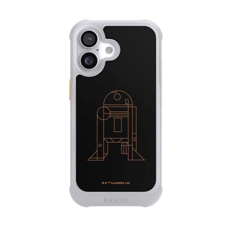 iPhone 17 NIVOmax R2D2 Dessin au trait