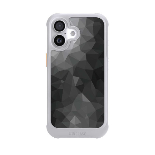  NIVOmax Polygonales Mosaik Schwarz/Weiß