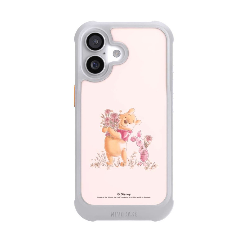 iPhone 17 NIVOmax Winnie Puuh and Ferkel Blumen