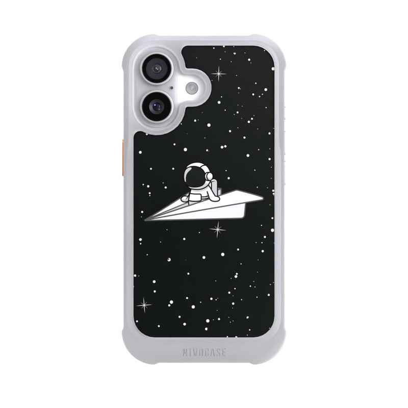 iPhone 17 NIVOmax Astronaut Paper Plane Comic