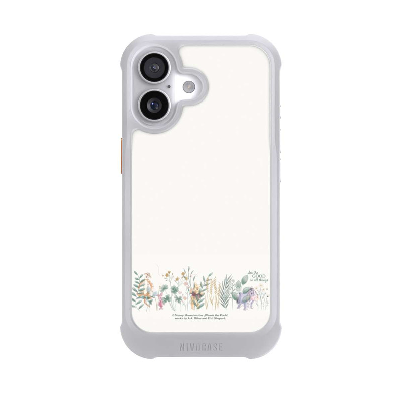 iPhone 17 NIVOmax Winnie Puuh und seine Freunde hinter Eukalyptus