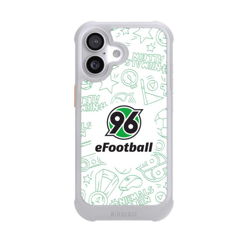  NIVOmax Hannover 96 Football Pattern Design White