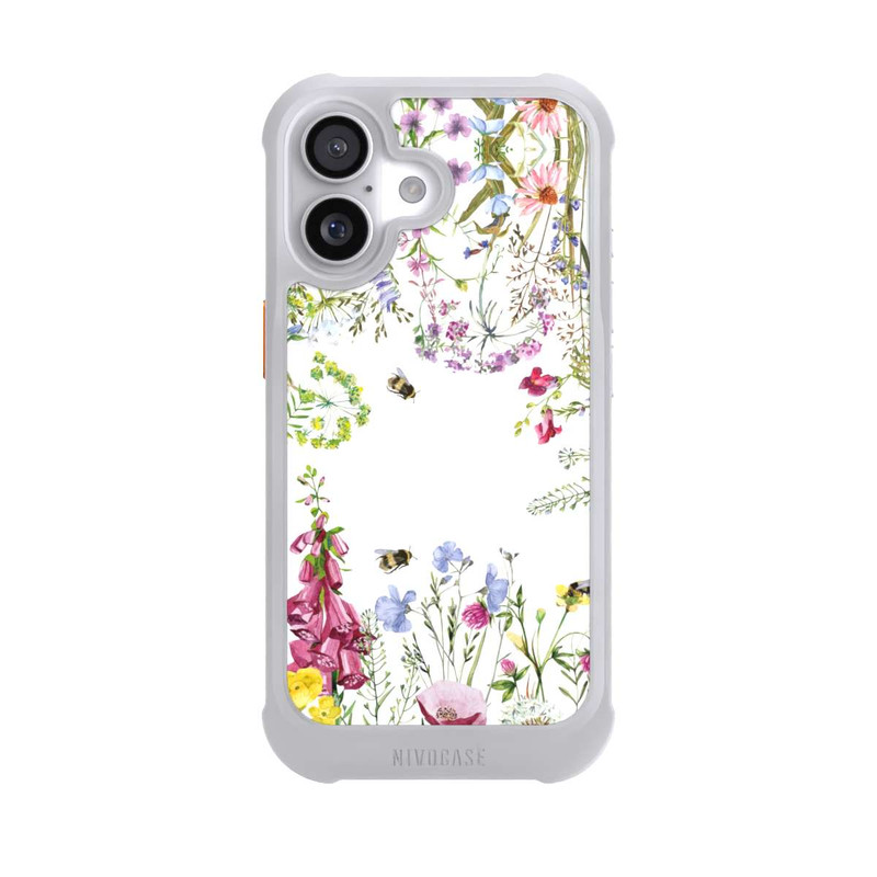 iPhone 17 NIVOmax Summer Meadow Wildflowers Frame