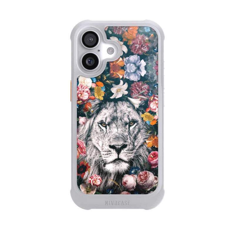iPhone 17 NIVOmax Lion Flowers