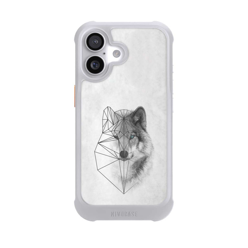 iPhone 17 NIVOmax Polygonaler Wolf