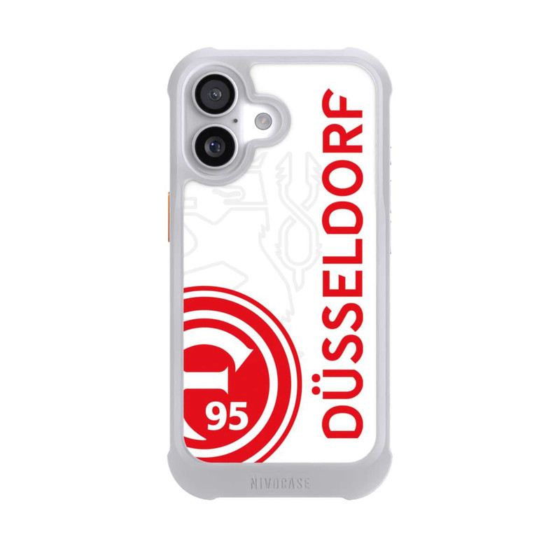 iPhone 17 NIVOmax Fortuna Düsseldorf-Trikotdesign Weiss