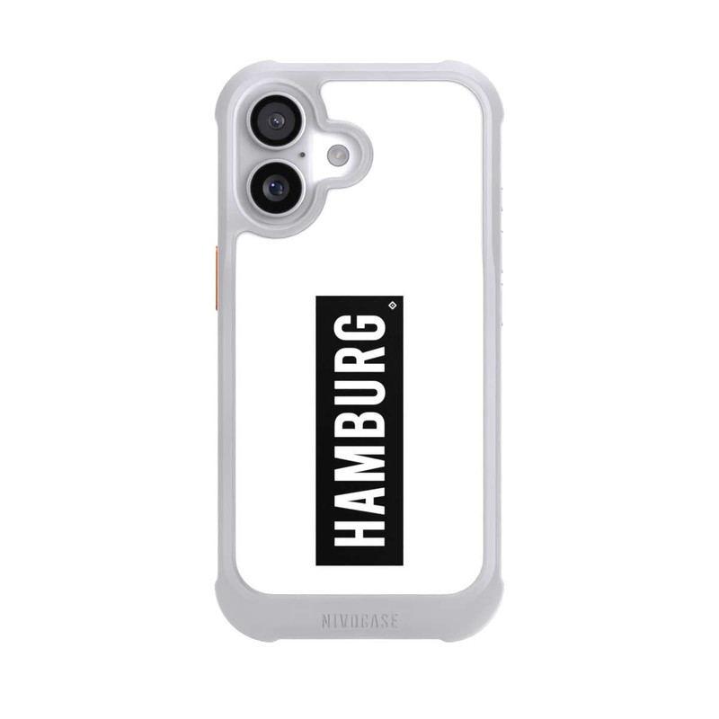 iPhone 17 NIVOmax HSV Hamburg Schwarz Weiss