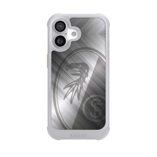  NIVOmax SC Freiburg Glänzendes Metall Hintergrund