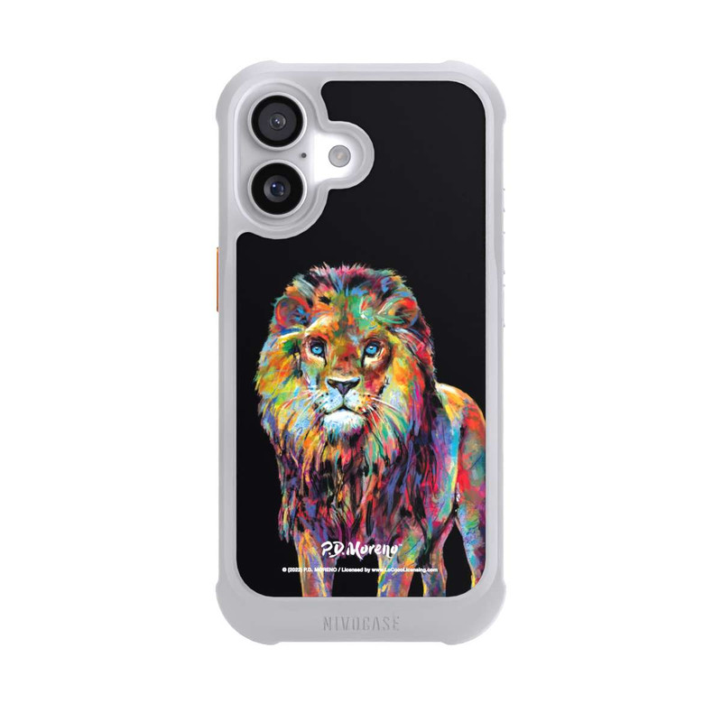 iPhone 17 NIVOmax Lion Colorful Art par P.D. Moreno