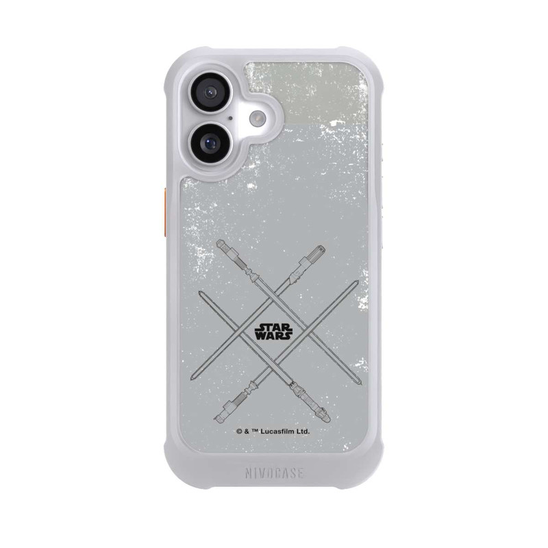 iPhone 17 NIVOmax Lichtschwerter Grau
