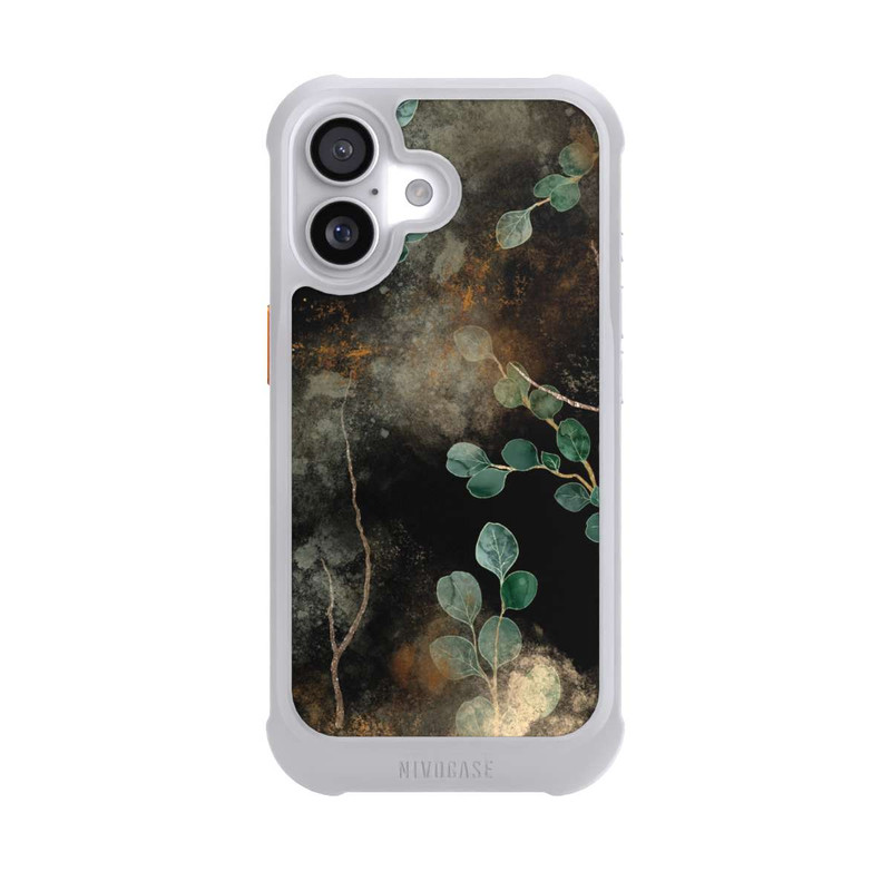 iPhone 17 NIVOmax Eucalyptus en Fond