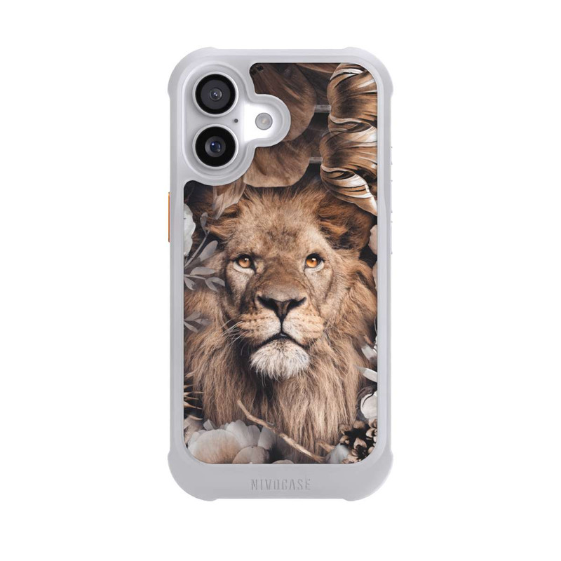 iPhone 17 NIVOmax Lion & Fleurs Beiges