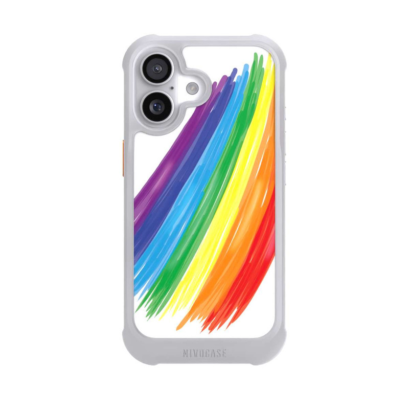 iPhone 17 NIVOmax Rainbow Paint Brush