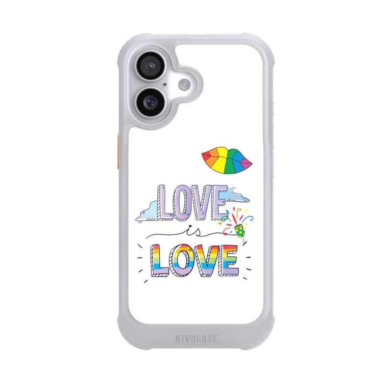 iPhone 17 NIVOmax Love Is Love Rainbow
