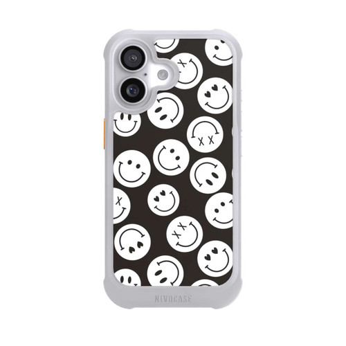  NIVOmax Smiles Emotes Pattern Black And White
