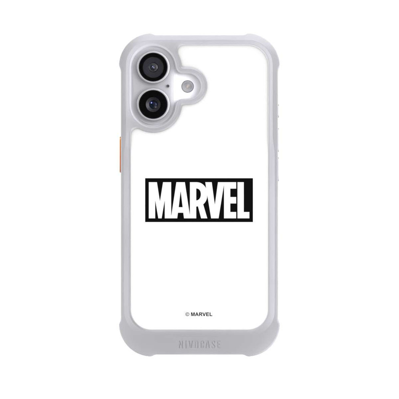 iPhone 17 NIVOmax Marvel Logo White