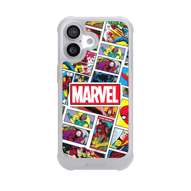 iPhone 17 NIVOmax Marvel Comic Pattern