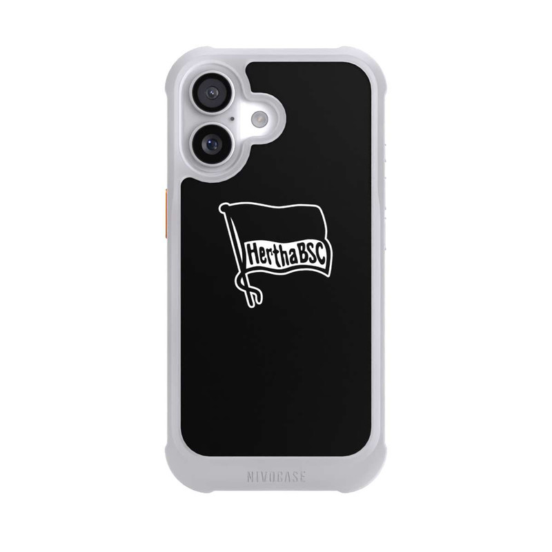 iPhone 17 NIVOmax Hertha BSC Schwarzer Hintergrund
