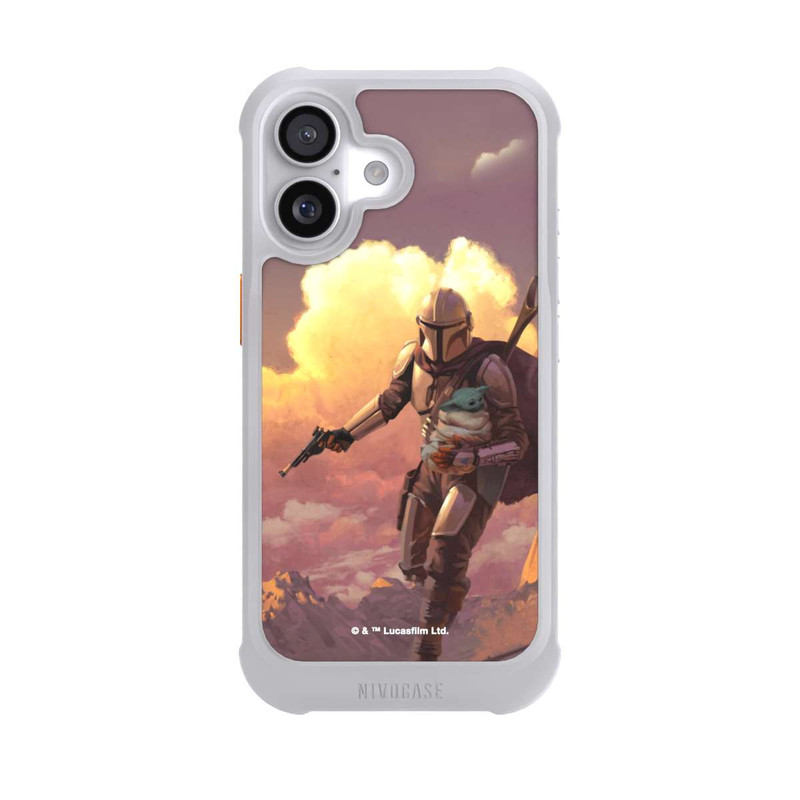 iPhone 17 NIVOmax Der Mandalorianer und Grogu Sonnenguntergang Wolken