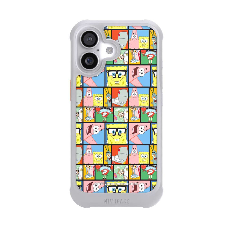 iPhone 17 NIVOmax Motif de mémoire des amis de Bob l'éponge