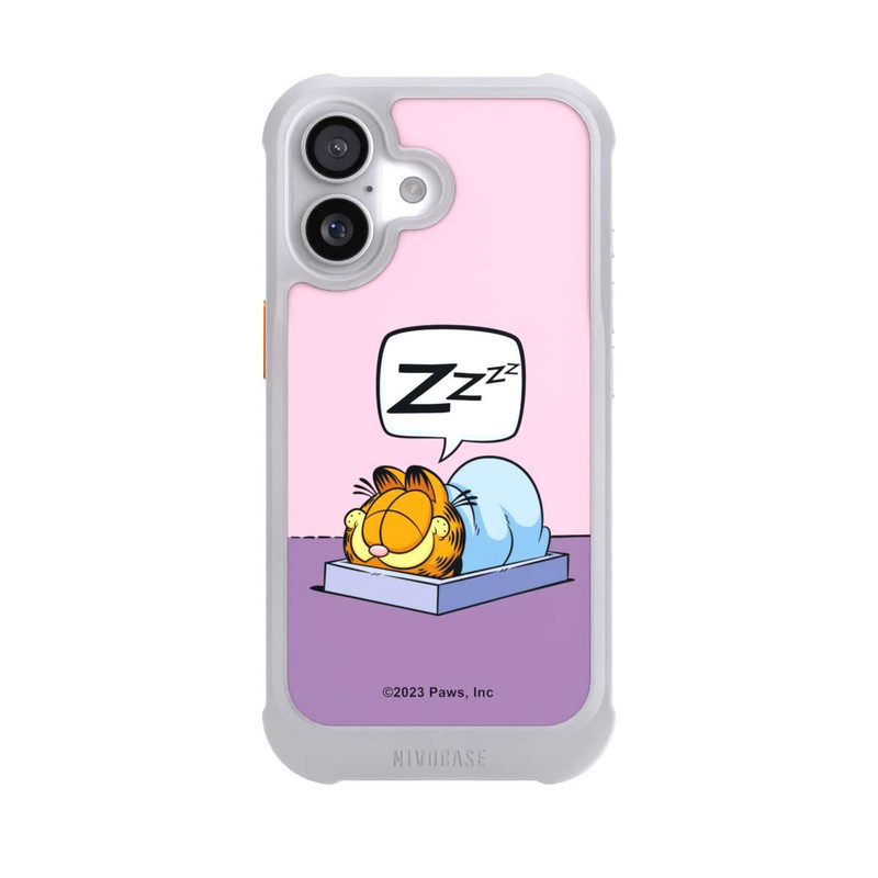 iPhone 17 NIVOmax Garfield Attaque de sieste rose