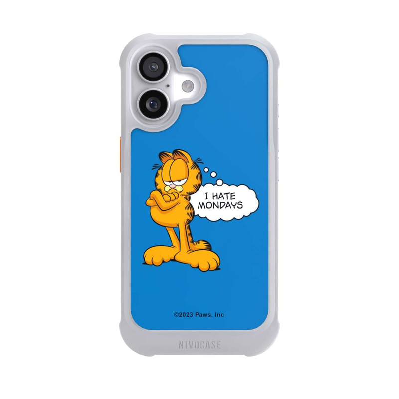 iPhone 17 NIVOmax Garfield I Hate Mondays Blau