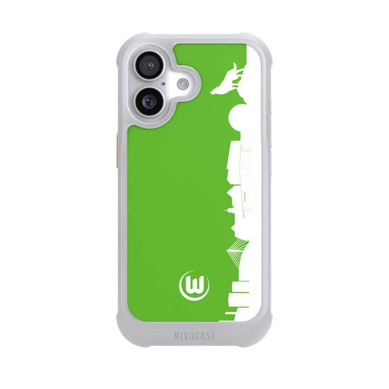 iPhone 17 NIVOmax Skyline Grün Weiß