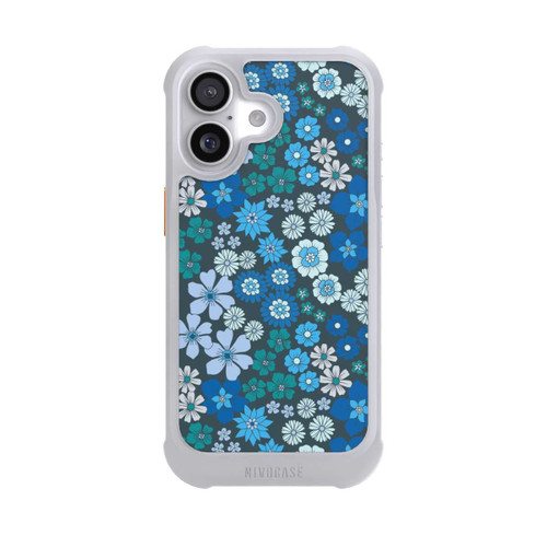  NIVOmax Fleurs bleues DeinDesign