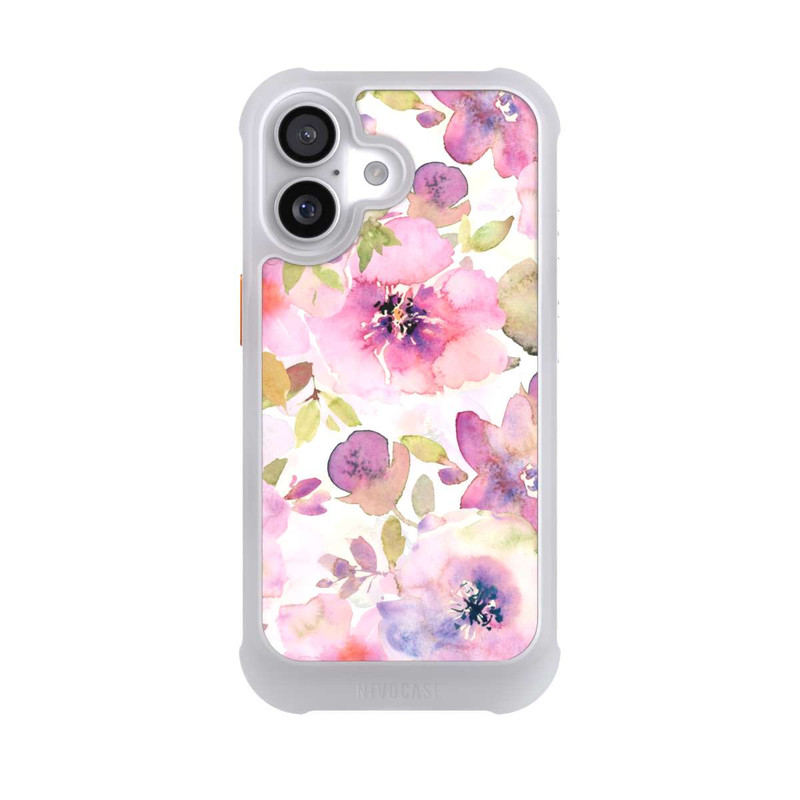 iPhone 17 NIVOmax Tapete mit rosa Blumen