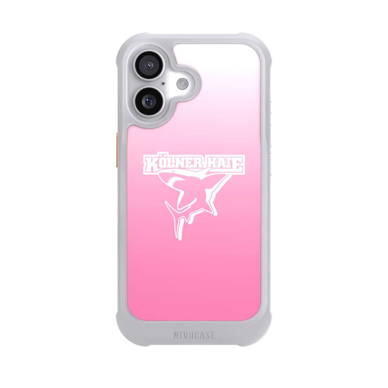 iPhone 17 NIVOmax Kölner Haie Weiß Rosa