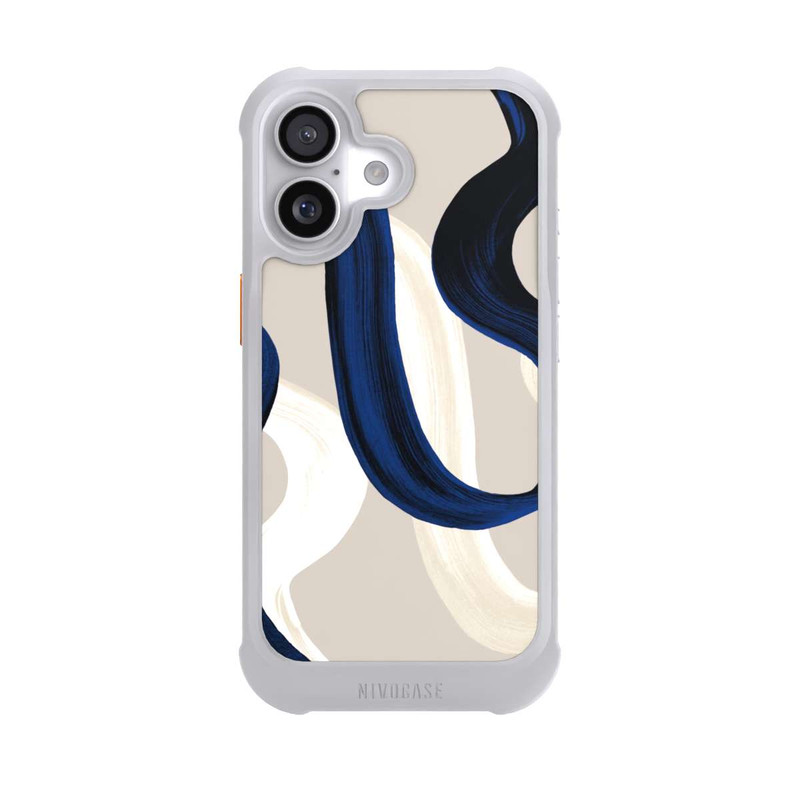 iPhone 17 NIVOmax Abstrakte Pinselstriche 80