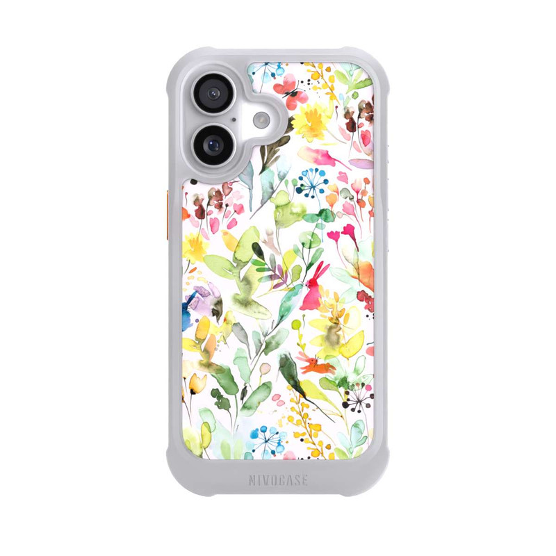 iPhone 17 NIVOmax Wild Flowers Meadow Pink