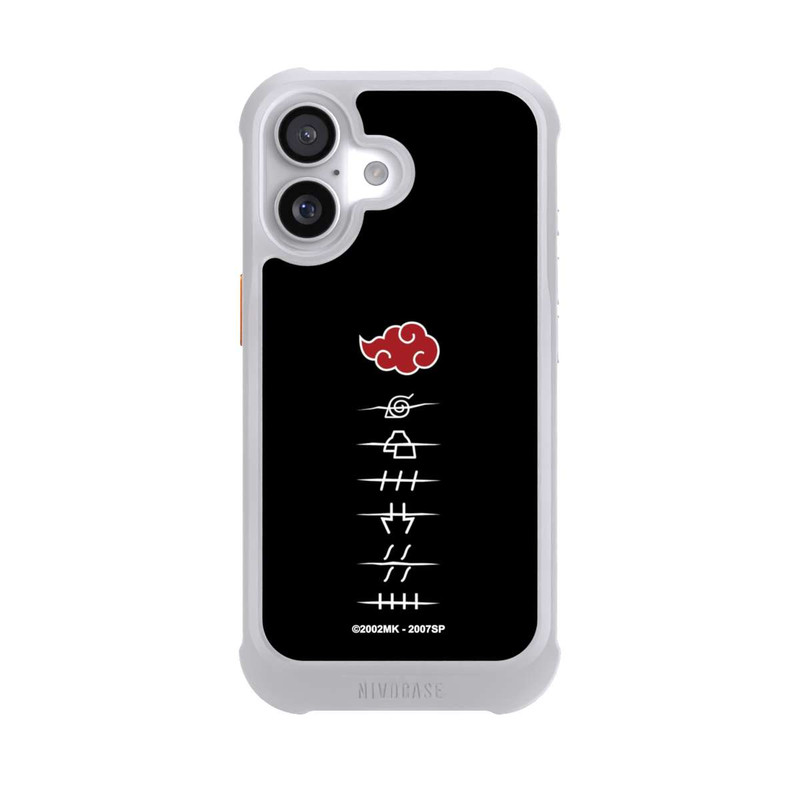 iPhone 17 NIVOmax Akatsuki Mitgliedssymbole Schwarz