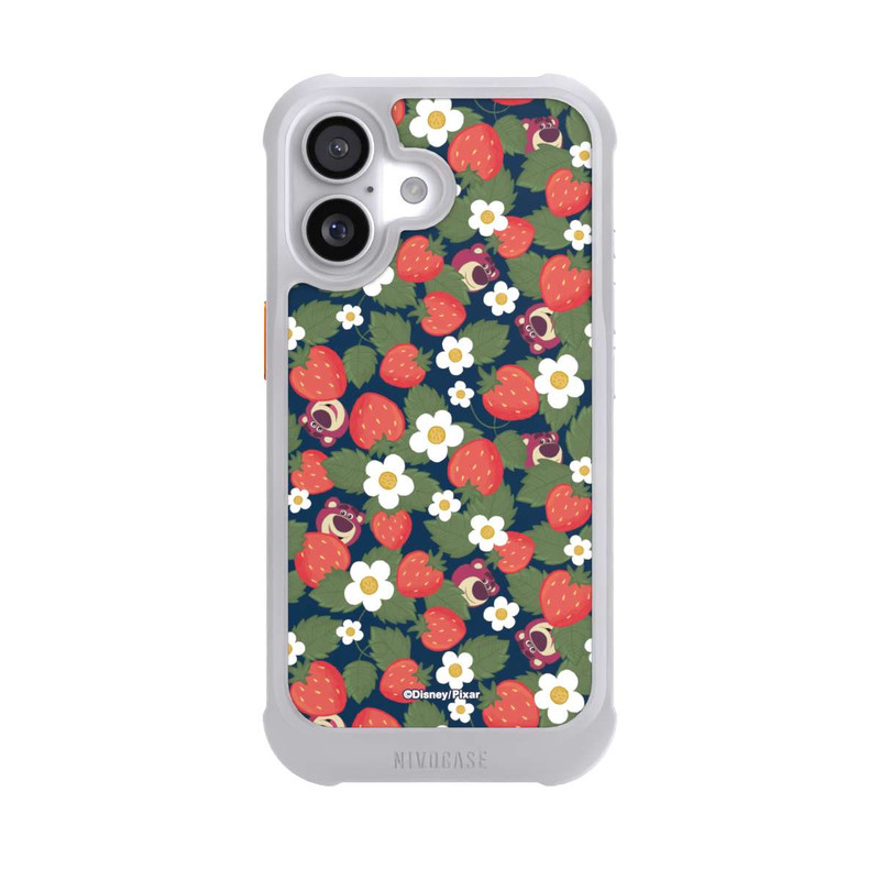 iPhone 17 NIVOmax Lotso Toy Story Strawberry Flower Pattern
