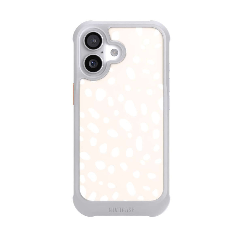 iPhone 17 NIVOmax Tiermuster Gepard Hellbraun