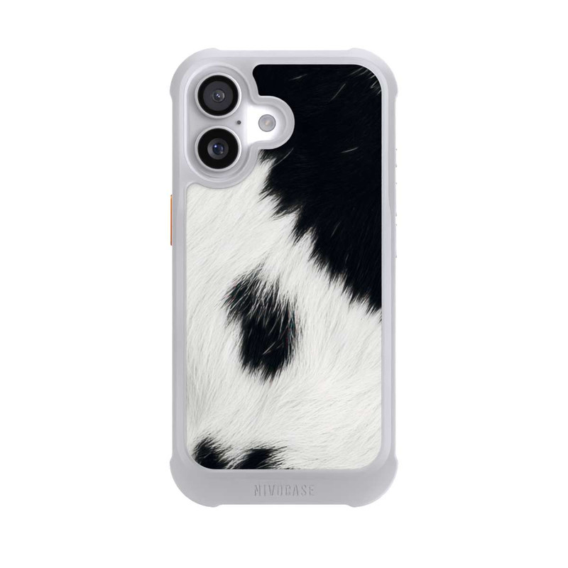 iPhone 17 NIVOmax Tierfell Kuh Druck