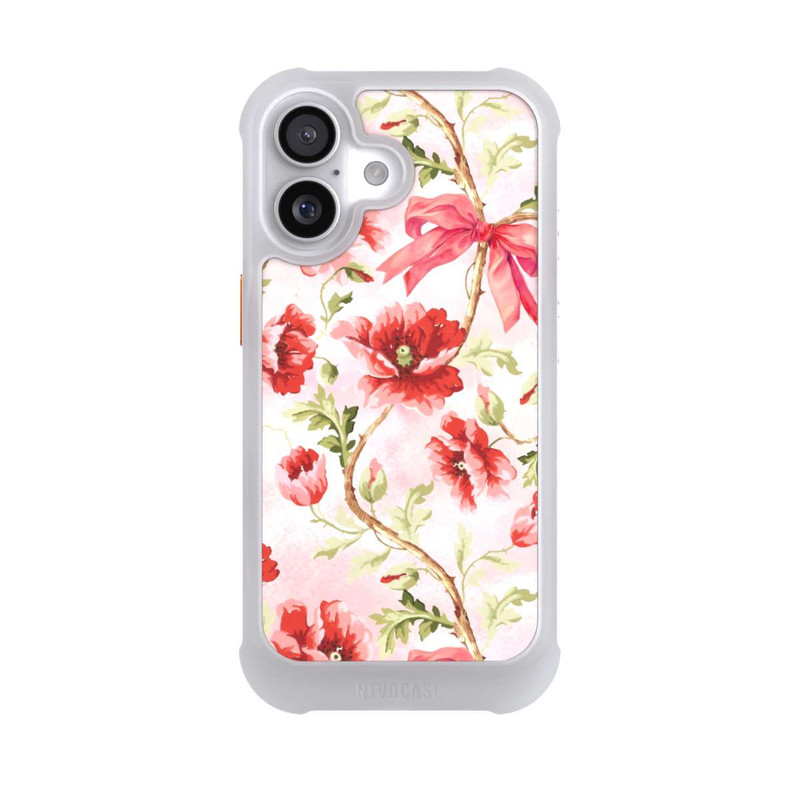 iPhone 17 NIVOmax Poppies Pattern Pink