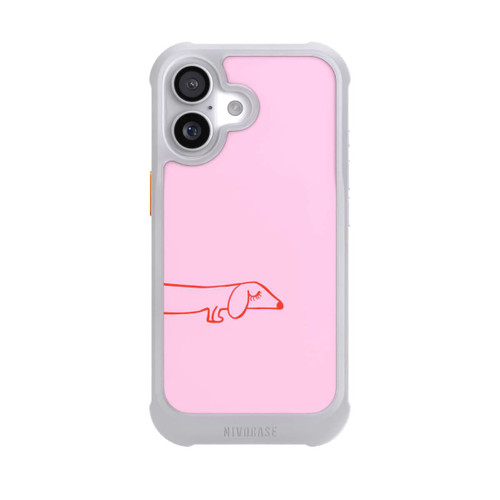  NIVOmax Dachshund Illustration Pink