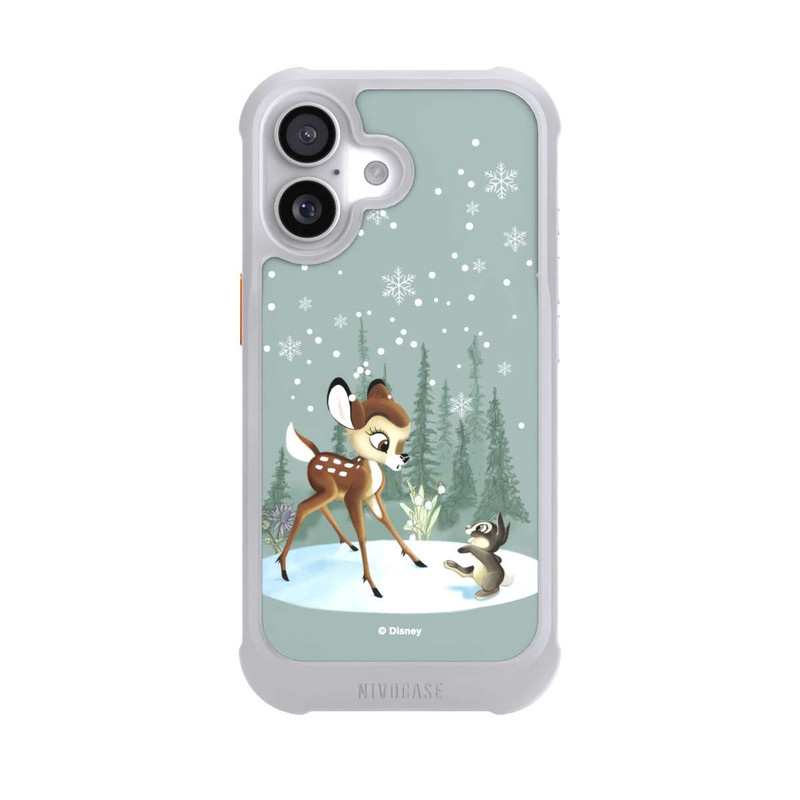 iPhone 17 NIVOmax Bambi et Panpan Monde Hivernal