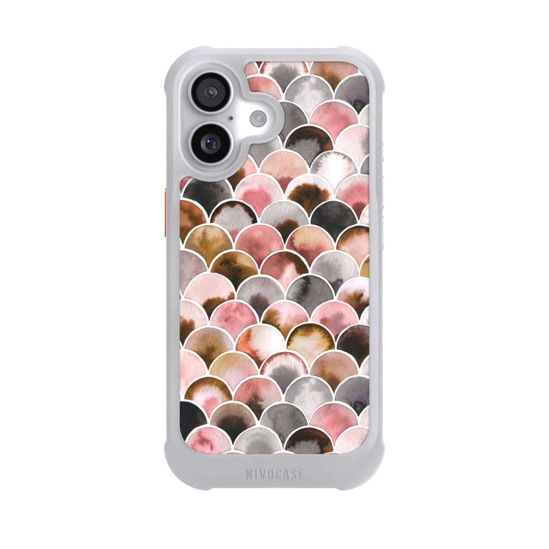 iPhone 17 NIVOmax Japandi Scales Pink Brown