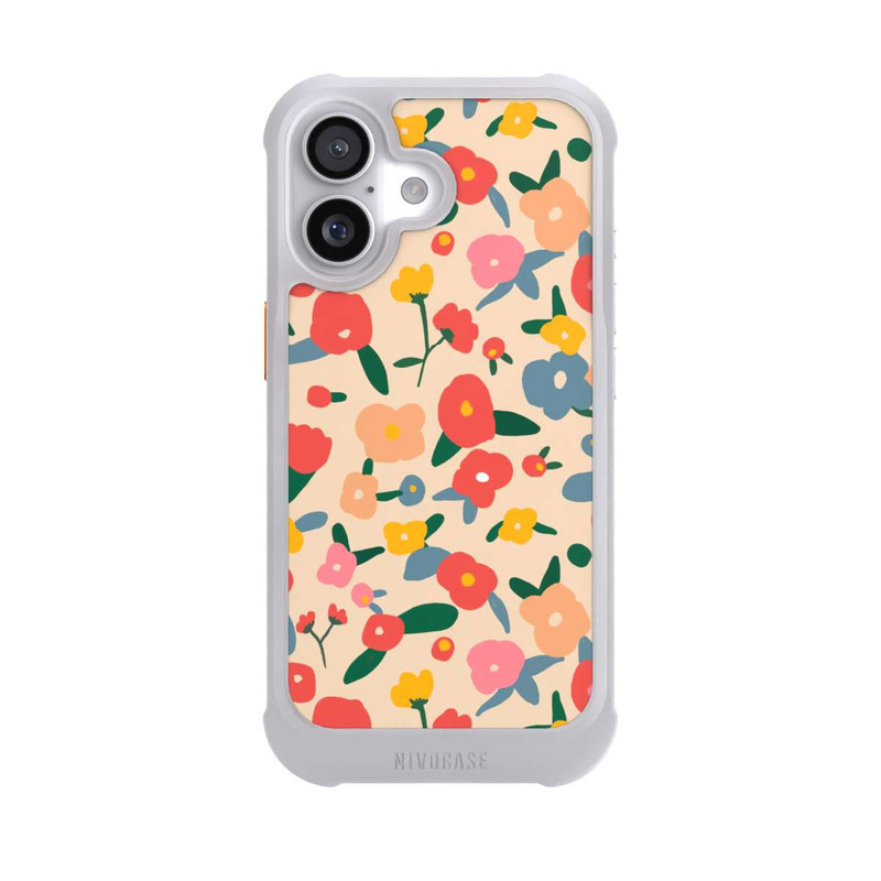 iPhone 17 NIVOmax Retro Bold Scandi Flowers