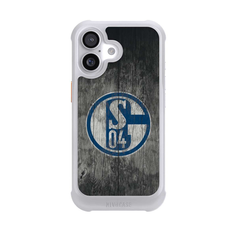 iPhone 17 NIVOmax Schalke 04 Holz Look