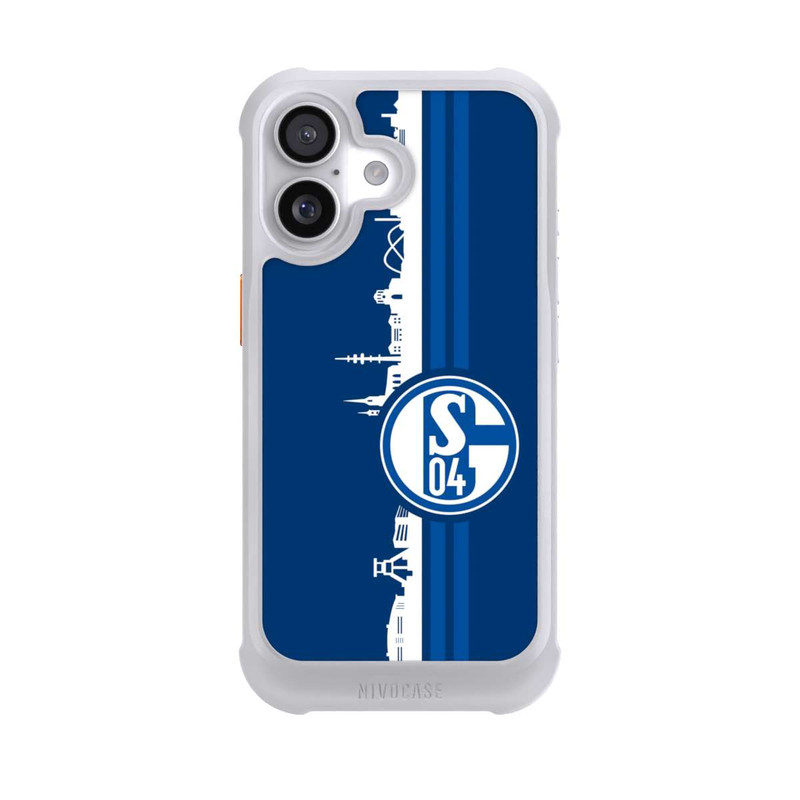 iPhone 17 NIVOmax Schalke 04 Skyline Blau