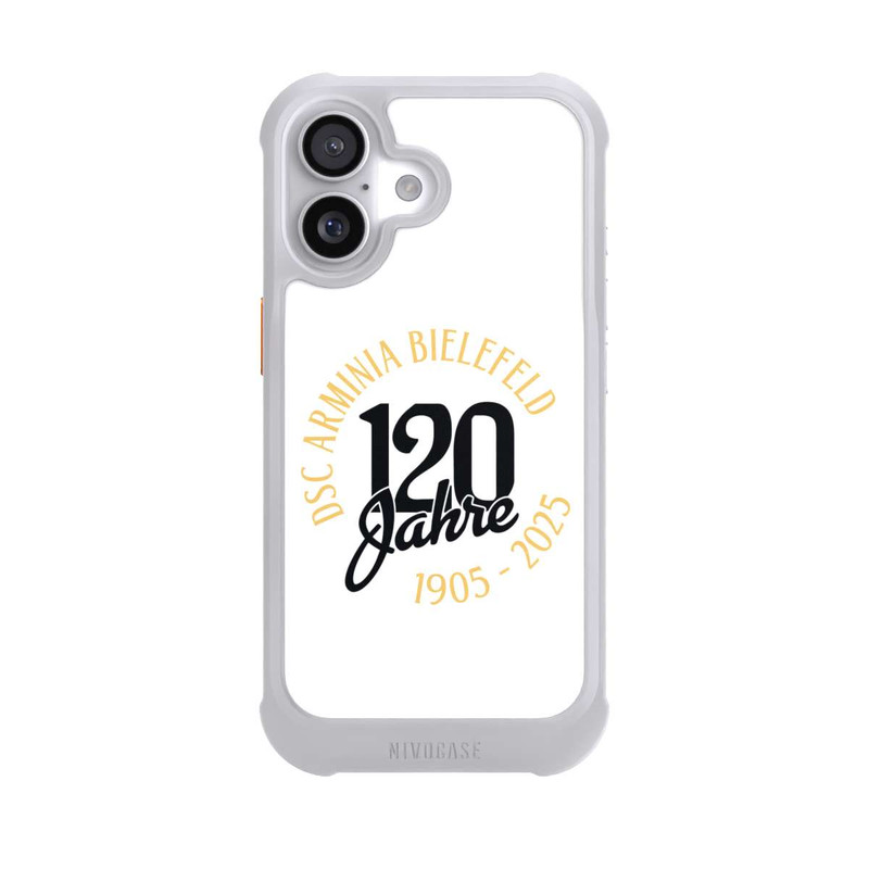 iPhone 17 NIVOmax Arminia Bielefeld 120 Jahre Weiß