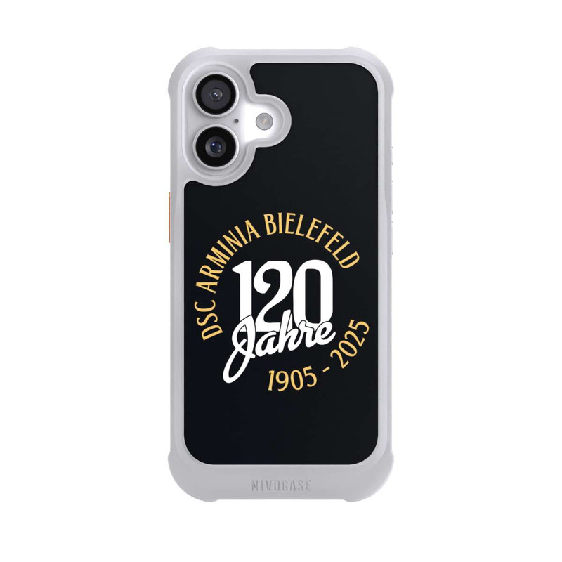 iPhone 17 NIVOmax Arminia Bielefeld 120 Jahre Schwarz
