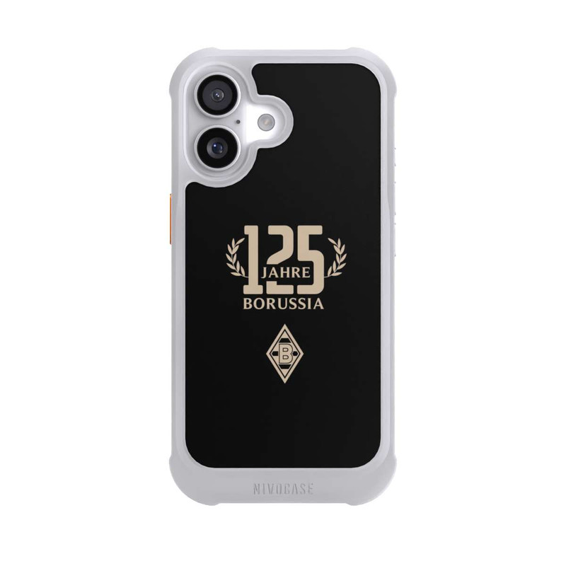 iPhone 17 NIVOmax Borussia 125 Jahre Schwarz
