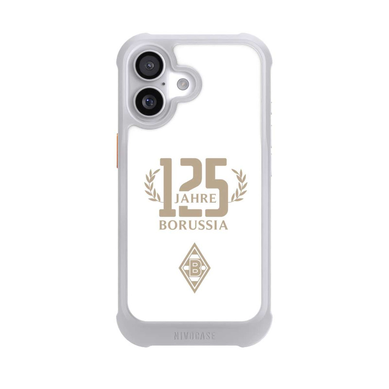 iPhone 17 NIVOmax Borussia 125 Jahre Weiß