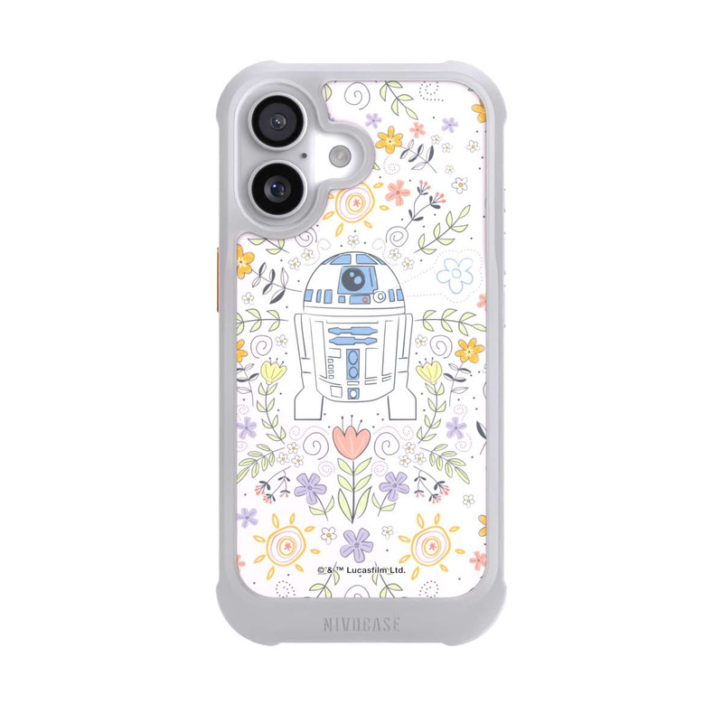 iPhone 17 NIVOmax R2D2 Blumen Muster