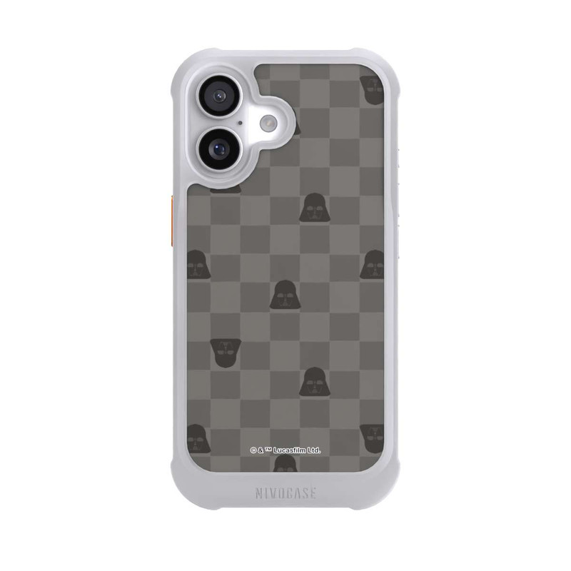 iPhone 17 NIVOmax Darth Vader Schachbrettmuster Schwarz