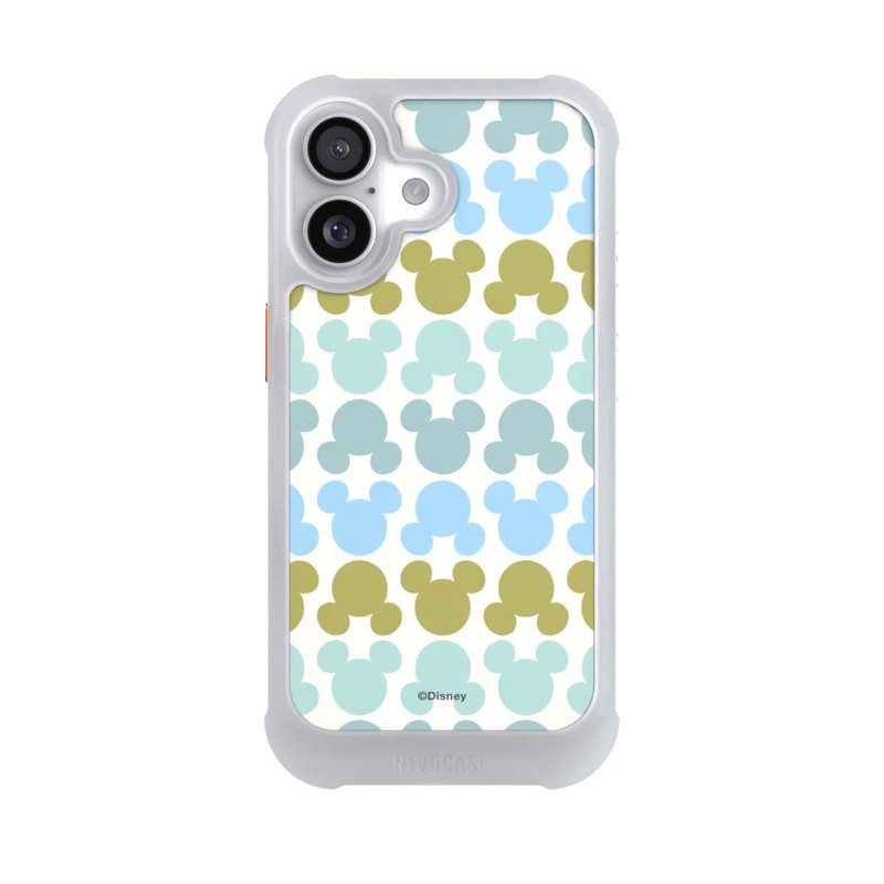 iPhone 17 NIVOmax Disney Mickey Icon Pattern Green and Blue